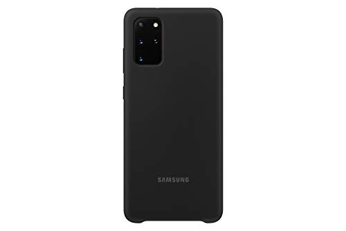 Samsung - Funda de silicona para Galaxy S20 + 5G, negro - 6.7 pulgadas