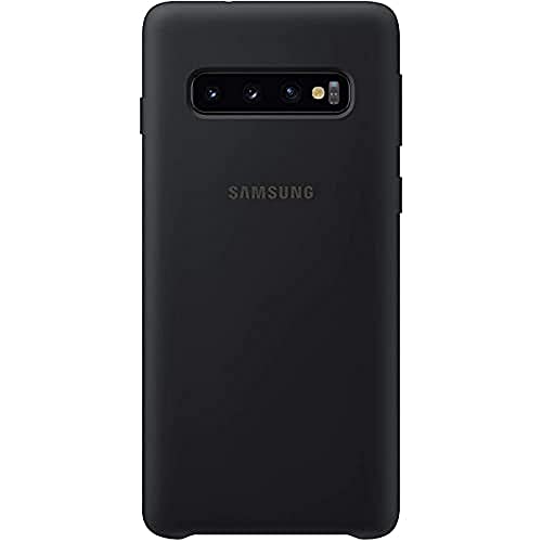 Samsung Silicone Cover, funda oficial para Samsung Galaxy 10, color Negro