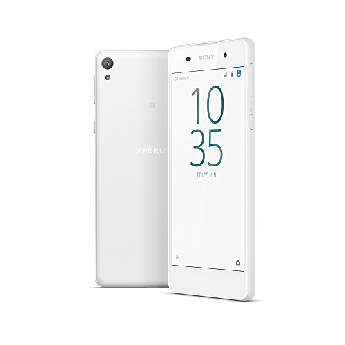 2020 Xperia E5 Blanco - Smartphone de 5'' (RAM de 1.5 GB, cámara de 13 MP, Android) Blanco
