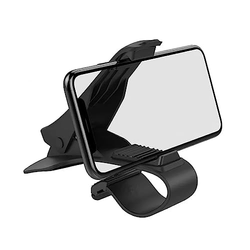 DFV mobile - Soporte de Pinza para Smartphone y GPS con Clip para Salpicadero de Coche para Sony Xperia Pro (2020) - Negra