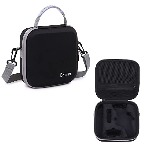 Bolsa de almacenamiento portátil Estuche de transporte Bolso para DJI OSMO Mobile OM6 Paquete Accesorios Teléfono móvil Estabilizador PTZ Bolsa de hombro Maleta protectora (Black)