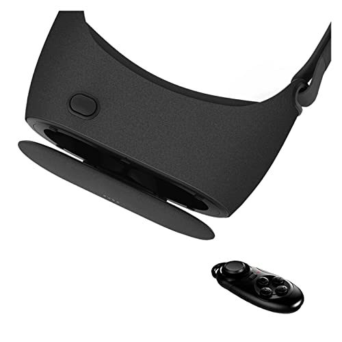 Accesorios de repuestos VR. Compatible con Gafas 3D Xiaomi VR Play 2. Auriculares de Realidad Virtual. Compatible con teléfonos celulares 4.7-5.7 con Controlador de Juegos de Teatro. (Color : with mi