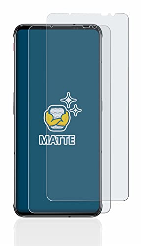 BROTECT Protector Pantalla Anti-Reflejos compatible con ZTE Nubia Red Magic 6 Pro (2 Unidades) Película Mate Anti-Huellas