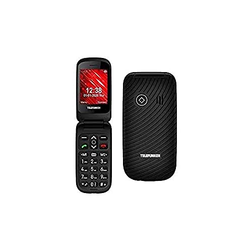 Telefunken - Teléfono móvil S440, Negro