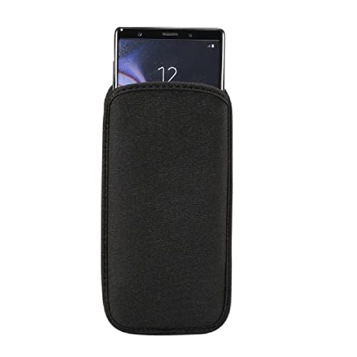 DFV mobile - Funda Tipo Calcetin de Neopreno Impermeable, Extrafina y Protectora de Golpes para Nokia 8210 4G (2022) - Negra