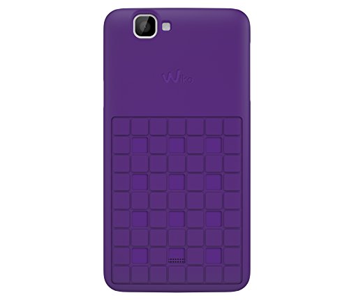 Carcasa violeta para móvil Wiko Rainbow