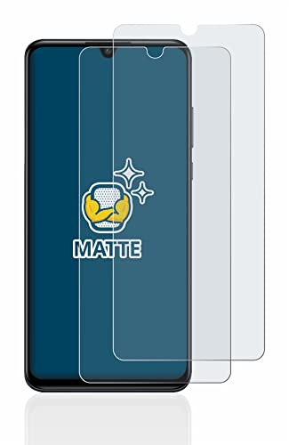 BROTECT Protector Pantalla Anti-Reflejos compatible con Huawei P30 lite/New Edition (2 Unidades) Película Mate Anti-Huellas