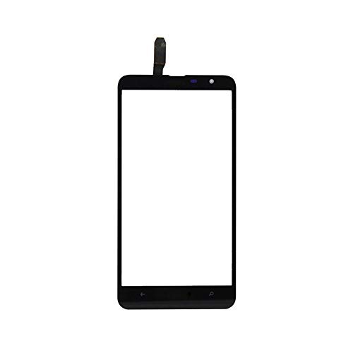 JayTong Pantalla de Repuesto Digitalizador Pantalla Táctil Frontal Vidrio con Gratis Herramientas para No-kia Lumia 1320 N1320 (Not LCD Display) Negro
