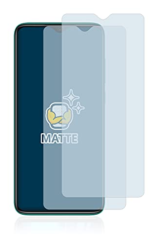 BROTECT Protector Pantalla Anti-Reflejos compatible con Xiaomi Redmi Note 8 2021 (2 Unidades) Película Mate Anti-Huellas