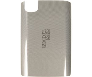 Nokia E75 Tapa del compartimiento de la batería, Battery Cover blanco acero