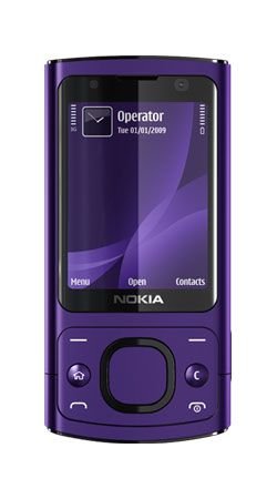 Nokia 6700 Slide Purple Teléfono móvil en Vodafone PAYG