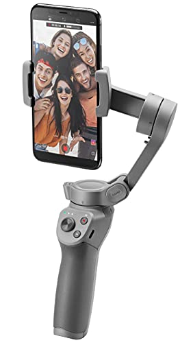 DJI Osmo Mobile 3 - Foldable Mobile Gimbal, 3-Axis Gimbal, Dynamic Design, Foldable Fun, Portable and Light, Standby Mode, Sport Mode, Story Mode, Gesture Control, Quick Roll