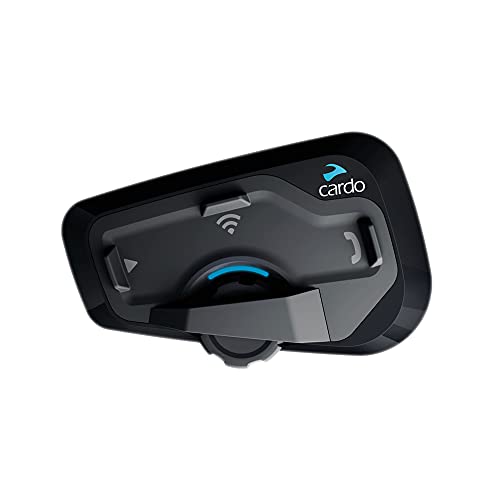 CARDO FRC4P001 FREECOM 4 Plus para Motocicleta 2 Vías Bluetooth Sistema De Comunicación Auriculares, Negro, Individual