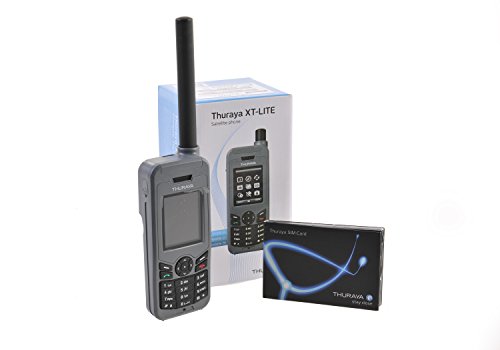 Thuraya XT LITE Teléfono satelital con tarjeta SIM estándar (2. 30 unidades estándar)