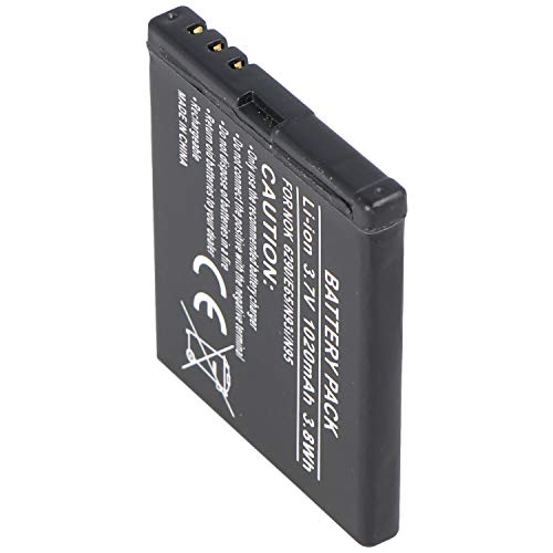 AccuCell – Batería para Nokia N96, BL-5 F, 850 mAh