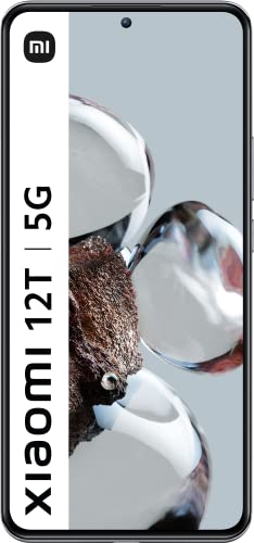Xiaomi L12A 12T Smartphone, 8 GB RAM + 256 GB UFS, Pantalla AMOLED 120 Hz, Negro Cósmico