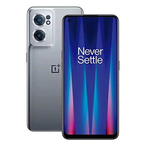 OnePlus Nord CE 2 5G con 8GB RAM y 128GB de memoria smartphone sin SIM con Cámara triple con IA de 64MP y Carga rápida de 65W - 2 años de garantía - Gray Mirror