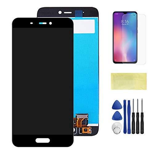 Pantallas LCD para teléfonos móviles 5.15 '' Pantalla LCD Pantalla táctil Panel Digitalizador Reemplazo/Ajuste para Xiaomi MI5 M5 (Color : Black)