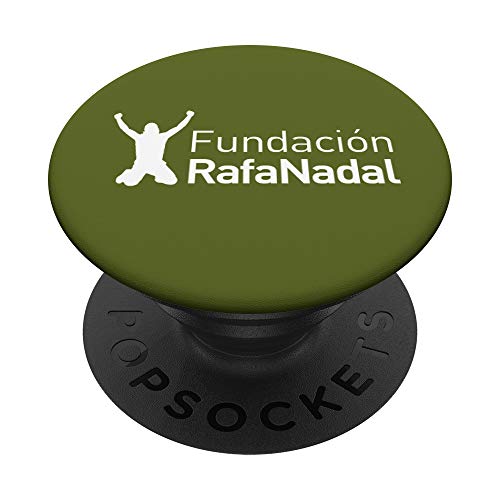 PopSocket oficial logo Fundación Rafa Nadal PopSockets PopGrip: Agarre intercambiable para Teléfonos y Tabletas