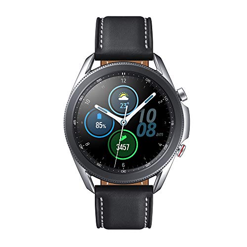 Samsung Galaxy Watch3 Smartwatch de 45mm I LTE I Reloj inteligente Color Plata I Acero [Versión española]