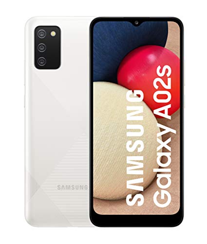 Samsung Galaxy A02s 4G (32 GB) Blanco - Smartphone Android, Teléfono Móvil Libre con 3 GB de RAM, Carga rápida (Versión ES)