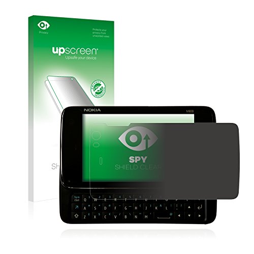 upscreen Protector Pantalla Privacidad compatible con Nokia n900 Anti-Espía Privacy
