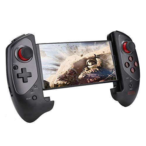 Zerone Controlador telescópico Gamepad, Accesorios para teléfonos celulares Controlador de Juegos móvil para para teléfonos