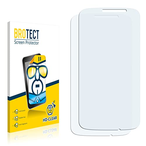 BROTECT Protector Pantalla compatible con Alcatel One Touch Pop C7 7041X Protector Transparente (2 Unidades) Anti-Huellas