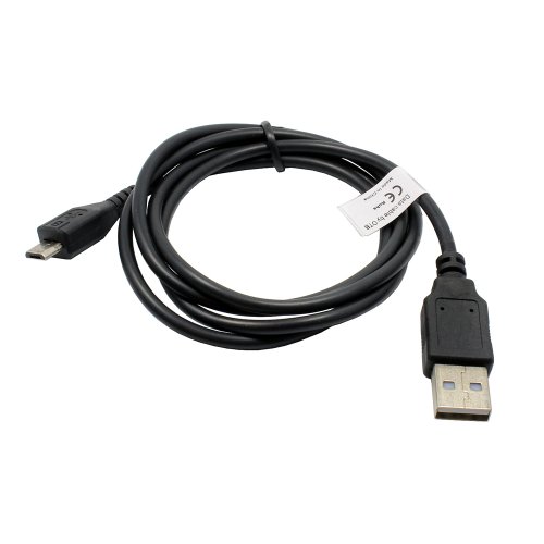 USB Cable de datos para Nokia N85;substituye: Nokia CA-101, Samsung PCBU10, para cualquier dispositivo con un puerto micro-USB
