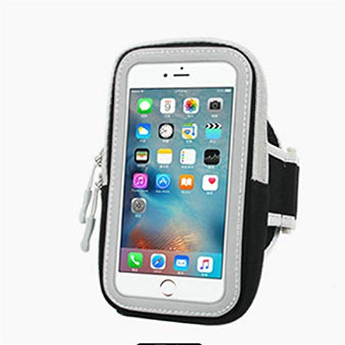Trihedral-X Paquete de brazo para teléfono móvil Apple plus pantalla táctil brazo de muñeca bolsa brazo deportivo bolso de bolsa bolsa hombres y mujeres bolsa de teléfono móvil al aire libre brazo con