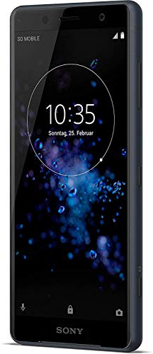 Sony Xperia XZ2 Compact Smartphone (12,7 cm (5 pulgadas) pantalla IPS Full HD +, 64 GB de memoria interna y memoria RAM de 4 GB) negro [Versión alemana: Podría presentar problemas de compatibilidad]