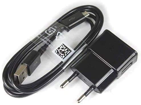 Theoutlettablet® Cargador de Pared con conexión Type-C - Charger Compatible con Samsung Galaxy A13 / A23 / A33 / A52 / A53 / A70 / A71 / A72 / A73 / A80 / A90 (Negro)