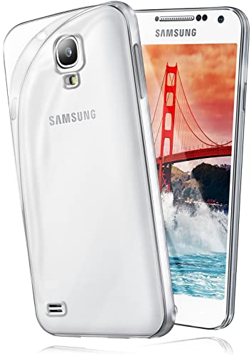 MoEx Aero Funda Compatible con el Samsung Galaxy S4 Mini. Funda Protectora para teléfono móvil Completamente Transparente, Hecha de Silicona Ultrafina, Cristal-Claro