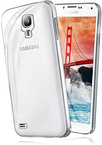 MoEx Aero Funda Compatible con el Samsung Galaxy S4. Funda Protectora para teléfono móvil Completamente Transparente, Hecha de Silicona Ultrafina, Cristal-Claro