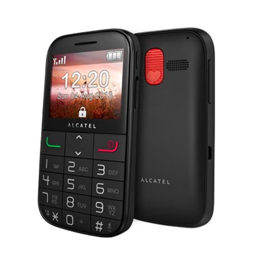 Alcatel 2000X 2.4 89g Negro Teléfono básico - Teléfono móvil (Barra, SIM única, 6,1 cm (2.4