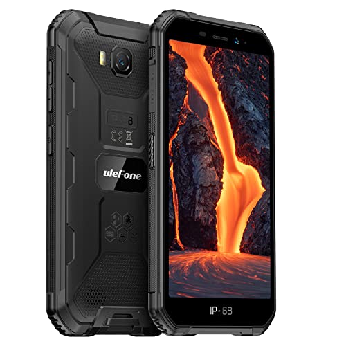 Ulefone Android 12 4G Smartphone Resistente, Armor X6 Pro, Ouad-Core 4GB+32GB, 5.0