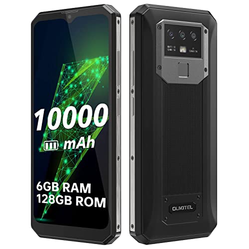 10000mAh Batería Móvil Libre OUKITEL K15 Pro, P60 6GB+128GB, Cámara Triple 12MP, Carga rápida+Carga Inversa, Smartphone Android 11, Pantalla HD+ 6,52’’, Identificación Facial+Huella Digital NFC GPS