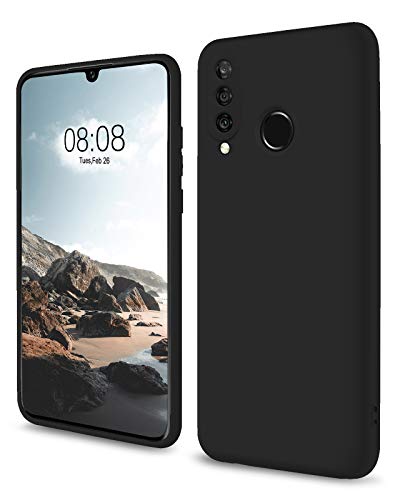 SouliGo Funda para Huawei P30 Lite, Huawei P30 Lite, funda de gel de silicona, funda para Huawei P30 Lite/Huawei P30 Lite New Edition, color negro