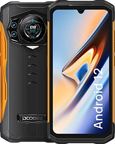 DOOGEE S98 Movil Resistente 8GB + 256GB, Teléfono Movil Android 12, 6.3”FHD Pulgadas, Cámara Triple 64MP+Visión Nocturna 20MP, 6000mAh Batería, Helio G96 Octa-Core Movil Antigolpes IP68 IP69K, NFC
