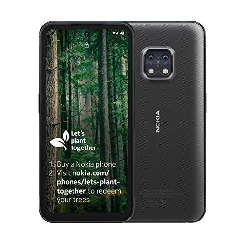 Nokia XR20 6.67 Pulgadas Android UK SIM Free Smartphone con conectividad 5G - 4 GB RAM y 64 GB de Almacenamiento (Dual SIM) - Gris Granito