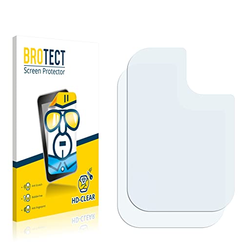 BROTECT Protector Pantalla compatible con Samsung Galaxy A21s (SÓLO Cámara) Protector Transparente (2 Unidades) Anti-Huellas