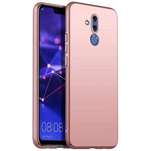 WYRMS Compatible con Huawei P20 Lite/Nova 3e Funda PC de Silicona,Ultra Delgado Parachoques Carcasa de Telefono a Prueba de Golpes Resistente a Los Arañazos Caso-Azul