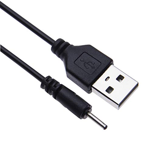Keple Cable de Carga USB de Pin Pequeño Small Pin Cable de Cargador USB Compatible con Teléfonos Nokia Modelo Antiguo (2013) 105 (pasador pequeño) | 60cm / 1.2ft