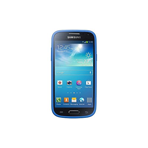 Samsung Protective Cover Plus - Funda para móvil Galaxy S4 mini (revestimientode goma), azul