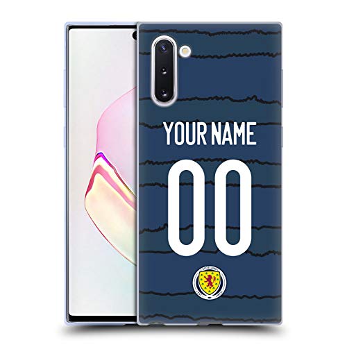 Head Case Designs Licenciado Oficialmente Personalizada Individualizada Scotland National Team Casa Kit 2020/21 Caso Funda de Gel Suave Compatible con Samsung Galaxy Note10 / 5G