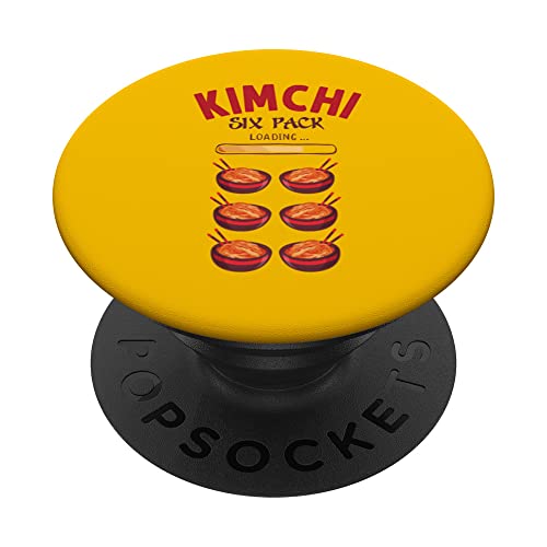 Novedades Kimchi Ideas para mujeres y Kimchi Six Pack PopSockets PopGrip Intercambiable