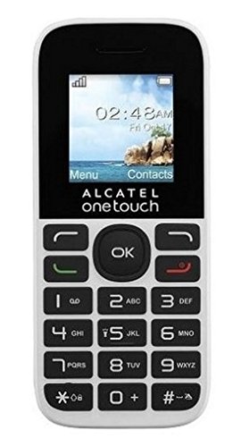 Teléfono móvil Alcatel OT-1016D, 4 GB, Blanco [Italiano]