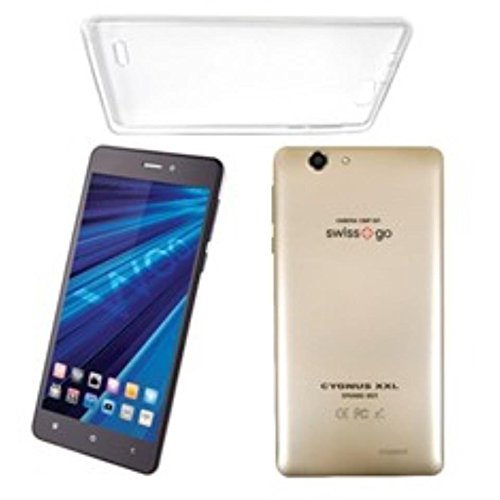 Woo - Telefono movil Smartphone Cygnus XXL Dorado 6