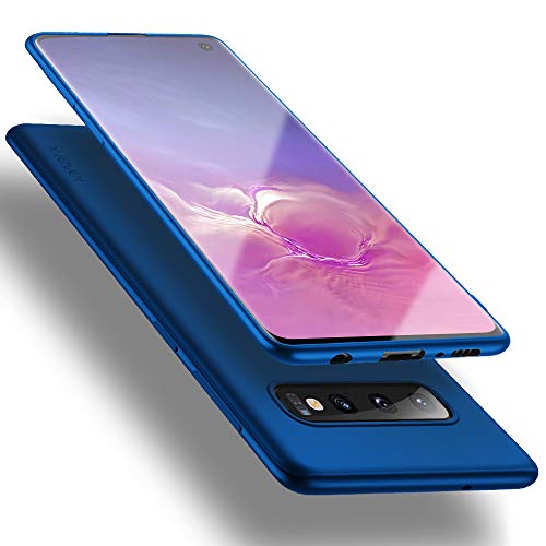 X-level Funda para Samsung Galaxy S10, [serie Guardian] Soft Flex TPU Carcasa ultra delgada Funda de silicona carcasa protectora funda funda protectora para Samsung Galaxy S10 6,1 pulgadas - azul