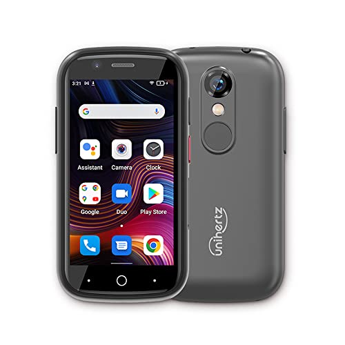 Unihertz Jelly 2E - El Smartphone 4G más pequeño del Mundo, 110 g Mini Teléfono, Lindo y Portátil, Android 12, 4 GB RAM + 64 GB ROM, Smartphone y Teléfono Móvil Liberado